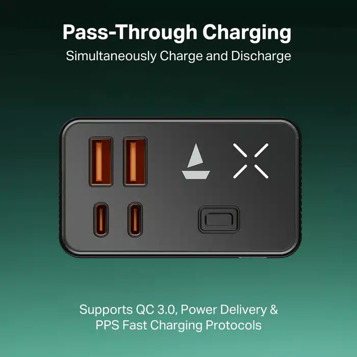 Boat Lifestyle Premium Audio Accessories & Gadgets - boAt Energyshroom PB665 Turbo X
