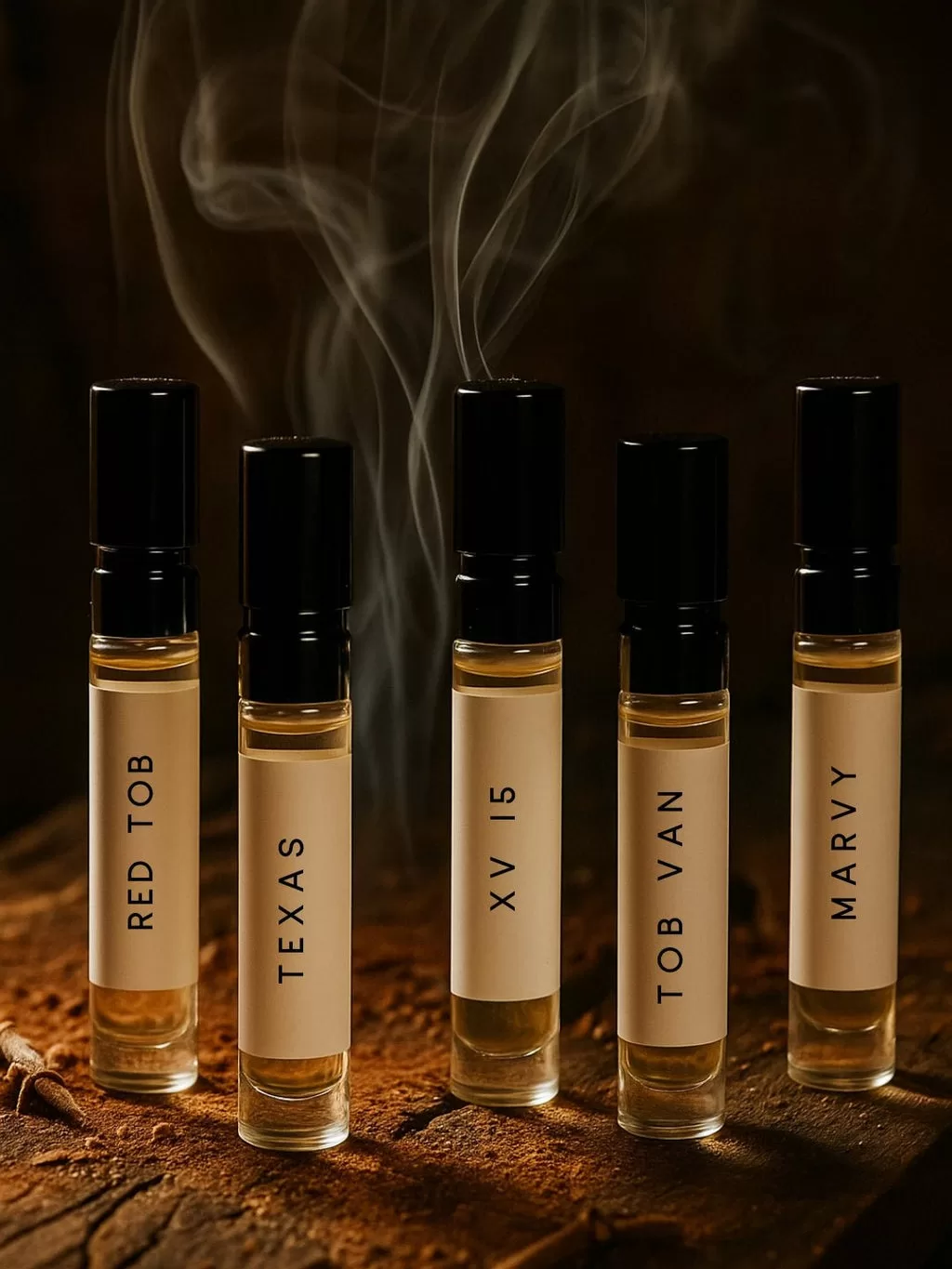 House Of EM5 - The Tobacco Essence Pack of 5 Perfumes
