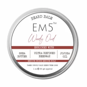 House Of EM5 - Woody Oud | Organic Beard Balm