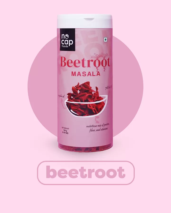 NoCap Foods - Beetroot Masala Chips 150g