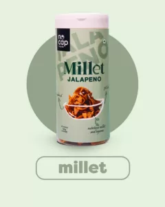 NoCap Foods - Millets Jalapeno Chips 150g