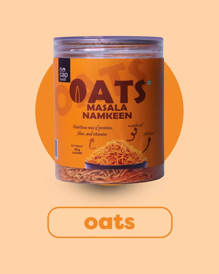 NoCap Foods - Oats Namkeen 150g