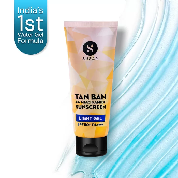 Sugar Cosmetics - Tan Ban 4% Niacinamide Sunscreen Light Gel