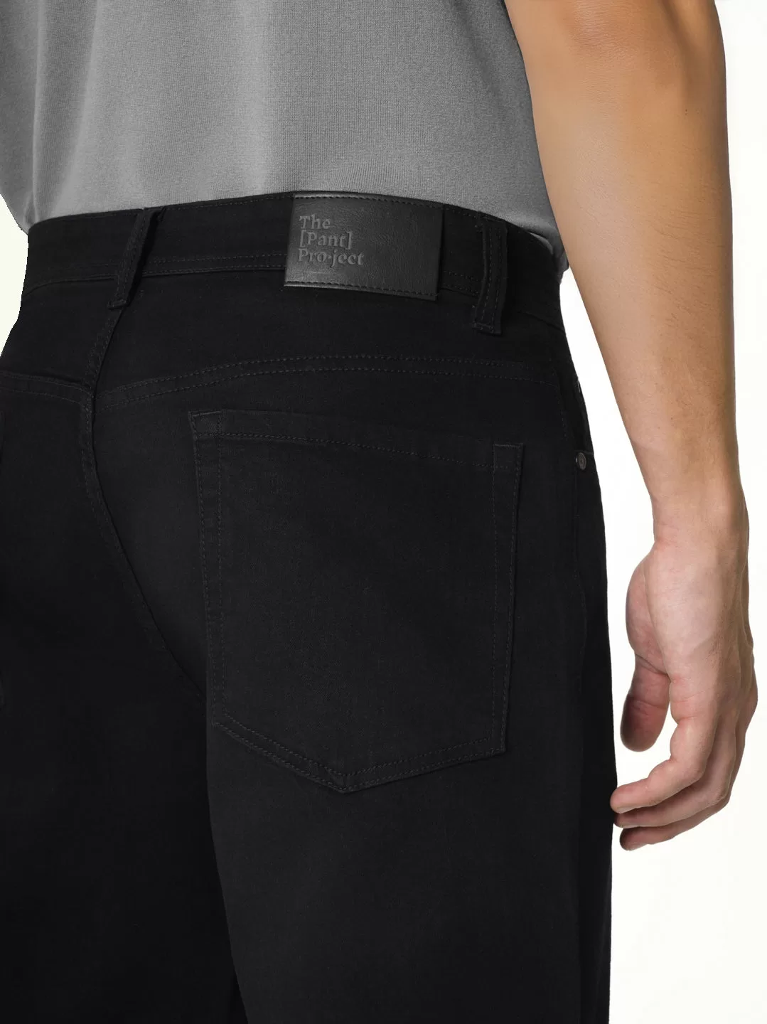 The Pant Project - Inklock Black No Fade Jeans – Relaxed Fit