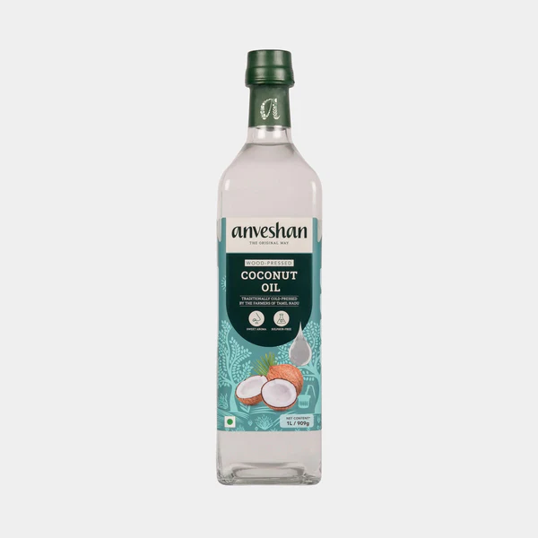 Anveshan - Wood-Pressed Coconut Oil