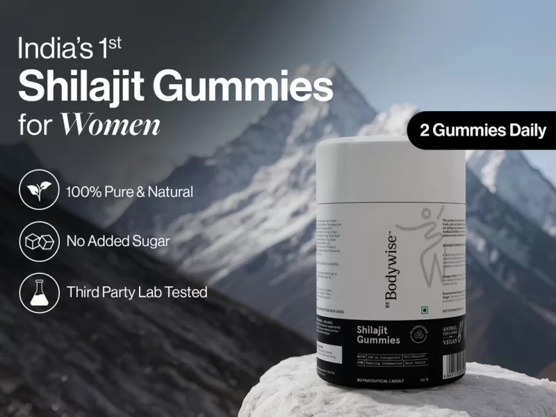 Be Bodywise - Shilajit Gummies for Women 60N