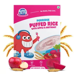 Bebe Burp - Puffed Rice Porridge for Babies & Toddlers (200 g)