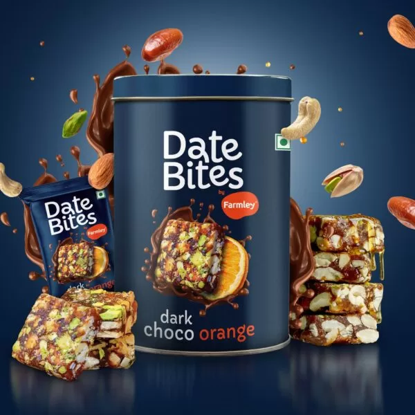Date Bites Dark Choco Orange - No Added Sugar