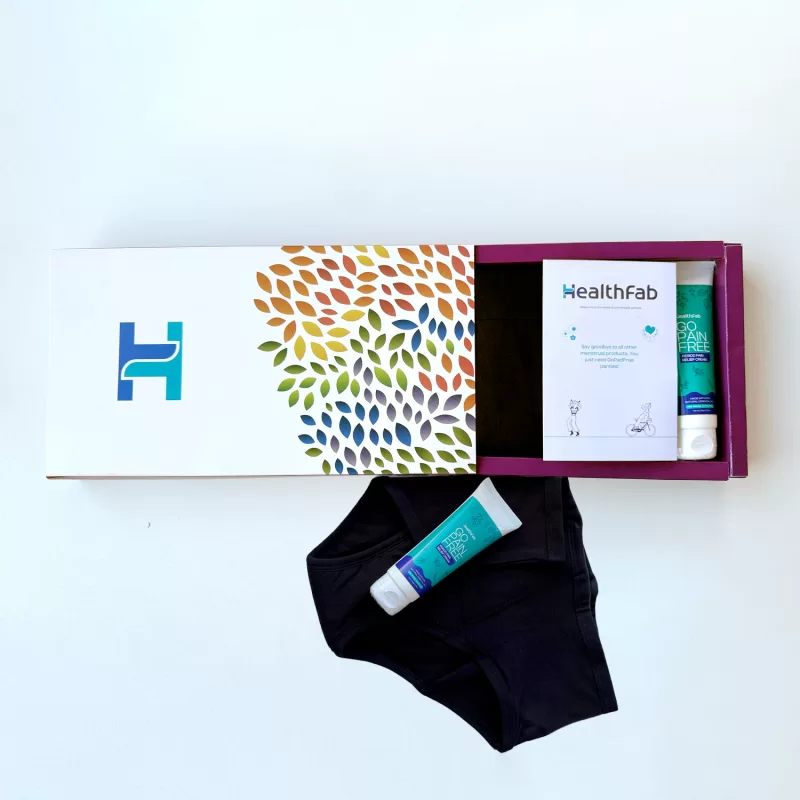 Healthfab - Period Pack – GoPadFree & GoPainFree Combo