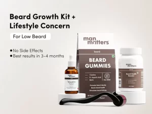 Man Matters - Beard Growth Kit + Lifestyle Concern