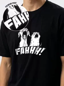 MyDesignation - Fahhh | Glow In The Dark T-shirt