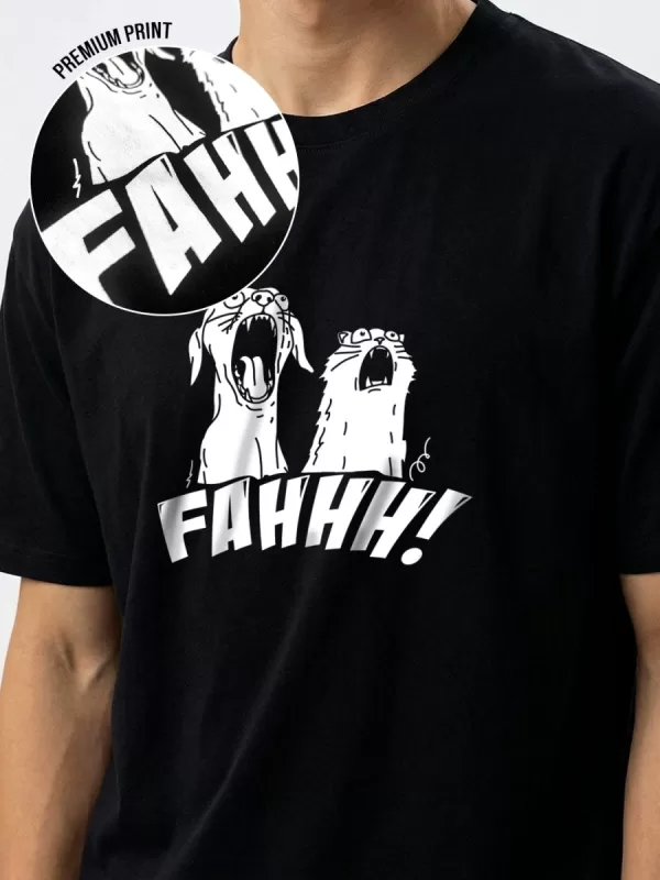MyDesignation - Fahhh | Glow In The Dark T-shirt