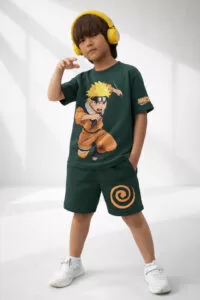 Nap Chief - Naruto Shinobi Mode Shorts Set