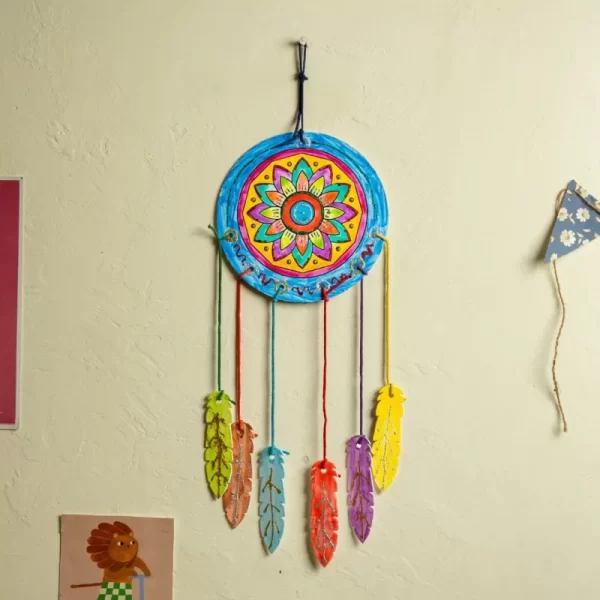 DIY Dream Catcher - Mandala Art for Kids