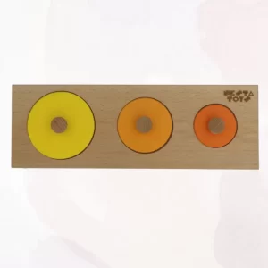Nesta Toys - Montessori Circle Seriation Puzzle