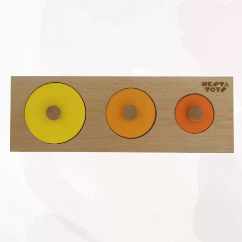 Nesta Toys - Montessori Circle Seriation Puzzle