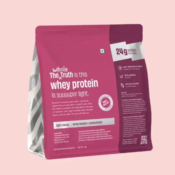 Light Cocoa 24 g Protein Powder Pack of 1 KG