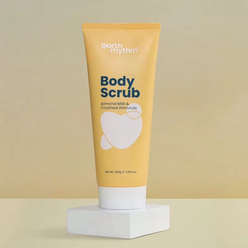 Earth Rhythm - BODY SCRUB ALMOND MILK & CRUSHED ALMONDS
