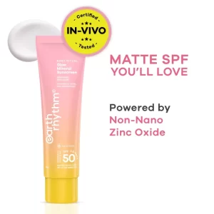 Earth Rhythm - Rosy Ritual Glow Mineral Sunscreen SPF 50 PA++++ 50g