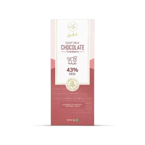 Aadvik Foods - Goat Milk Chocolate | Cranberry | 70g