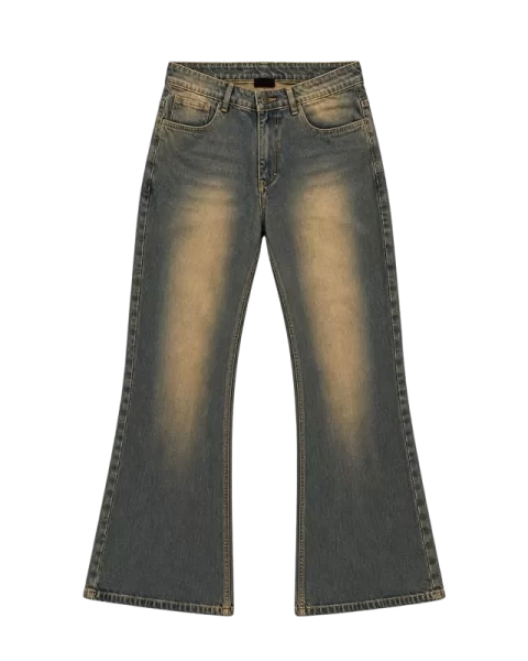Erode Mud Washed Bootcut Jeans