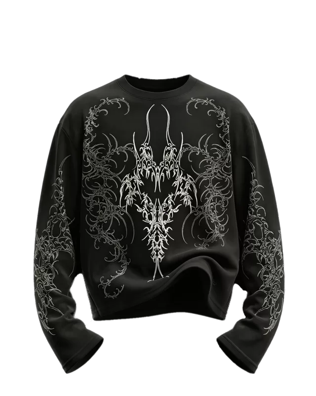 Genrage - Grave Black Full Sleeves