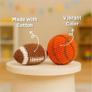 LiLLBUD - Toss and Play – Crochet Balls Set
