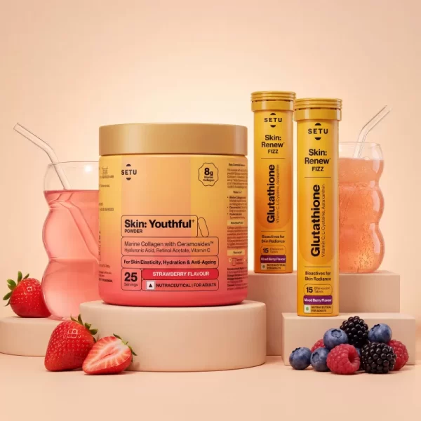 Radiant Skin Glow Combo – Glutathione & Marine Collagen for Bright, Younger-Looking Skin