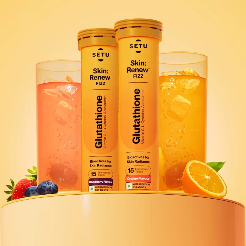Setu Nutrition - Skin: Renew – Glutathione – (Orange + Mixed Berry) Flavour