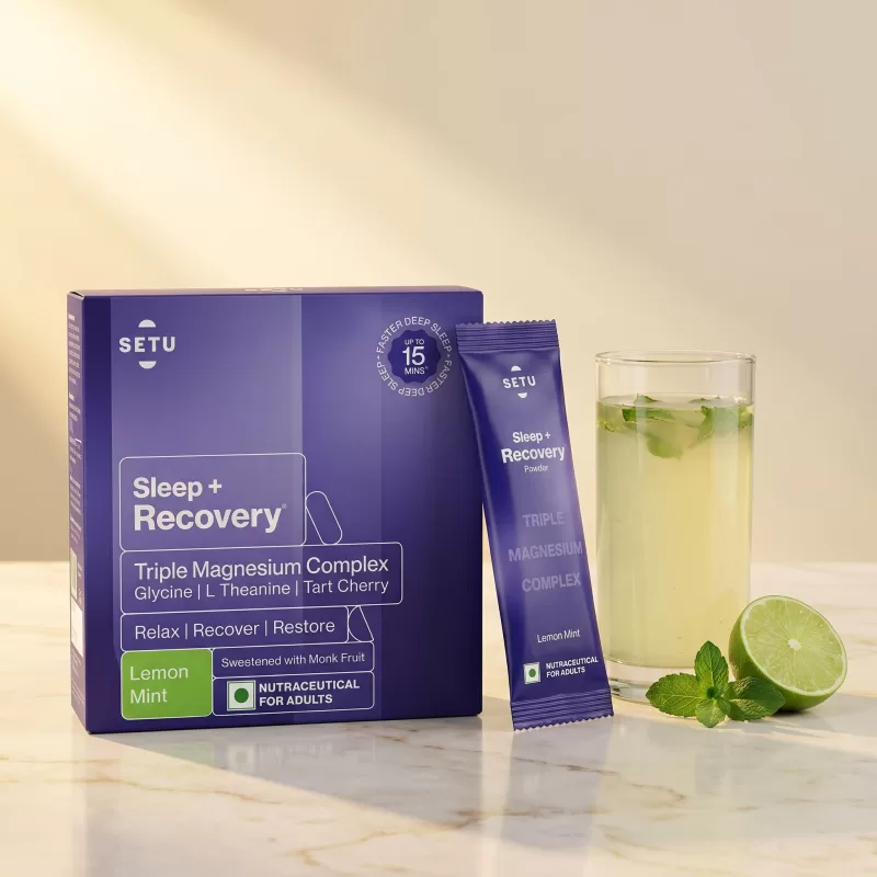 Setu Nutrition - Sleep + Recovery: Fall Asleep Faster, Wake Up Restored