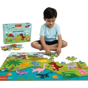 Shumee - Dinosaur Jumbo Floor Puzzle for Kids – 48 Pieces (3+ Years)