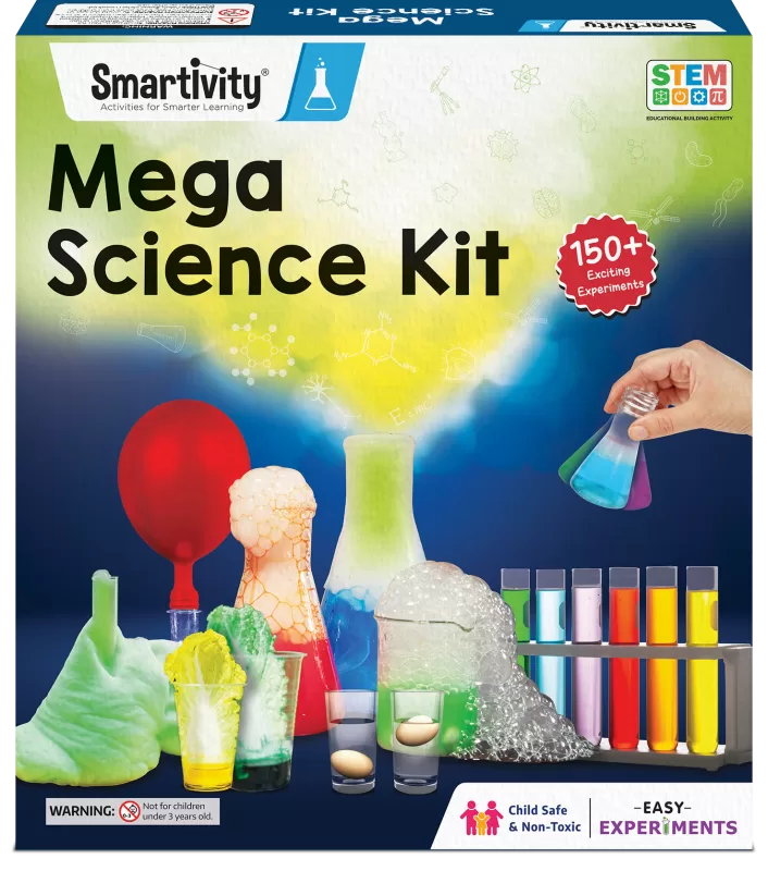 Smartivity - Mega Science Kit | 6-10 Years | DIY Science Experiments