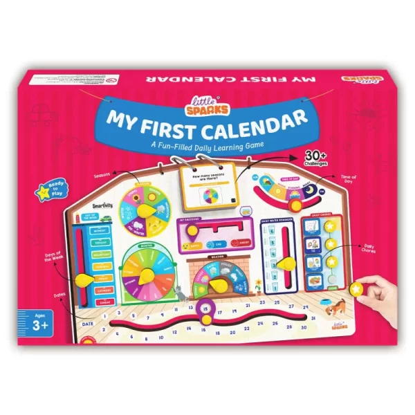 My First Calendar | Ages 3-8 years | 30+ Challenges