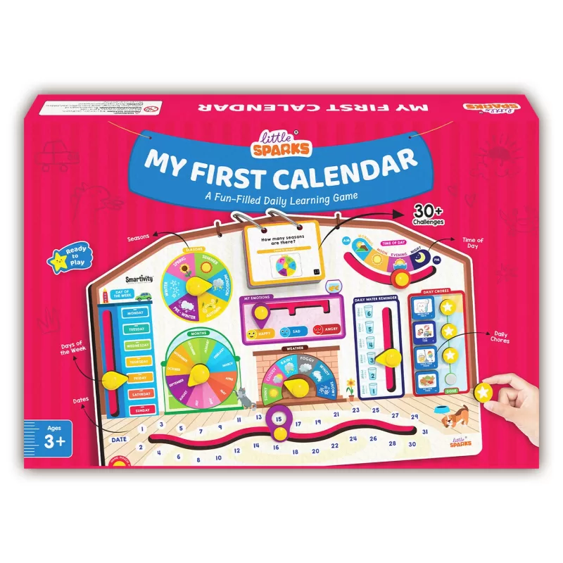 Smartivity - My First Calendar | Ages 3-8 years | 30+ Challenges