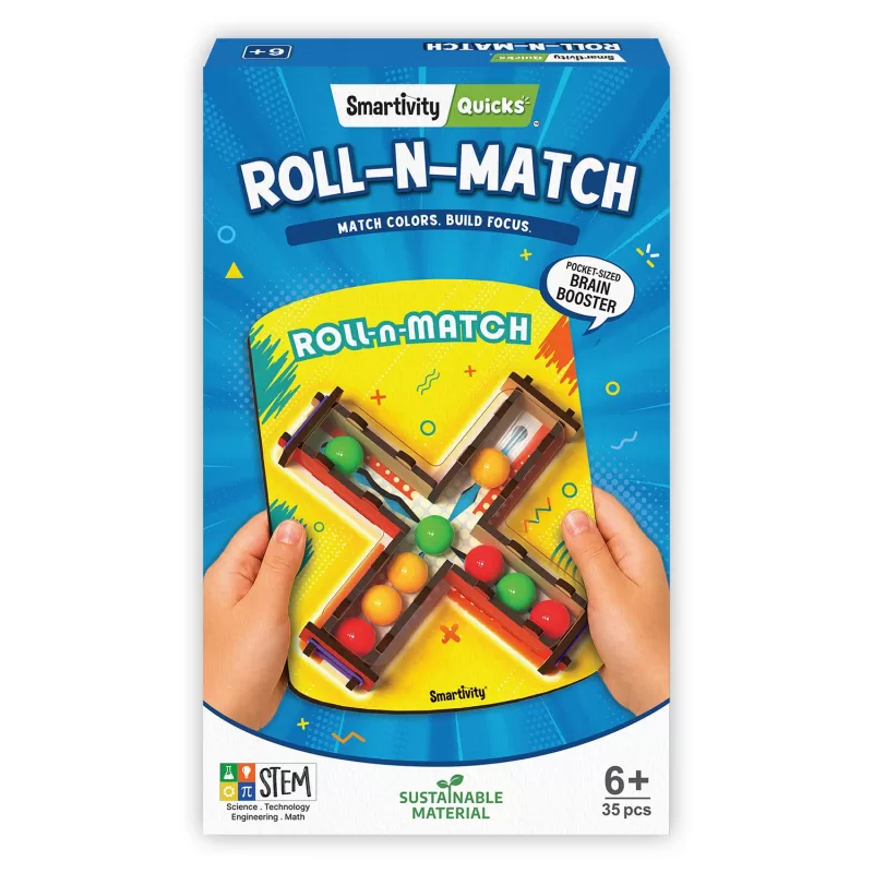 Smartivity - Roll n Match Game – Ages 6-10 Years
