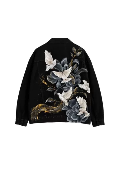 ‘GARDEN OF SAINTS’ VALKYRE HAND PAINTED JACKET