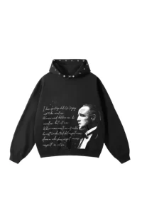 Valkyre - ‘THE GODFATHER’ VALKYRE HAND PAINTED HOODIE