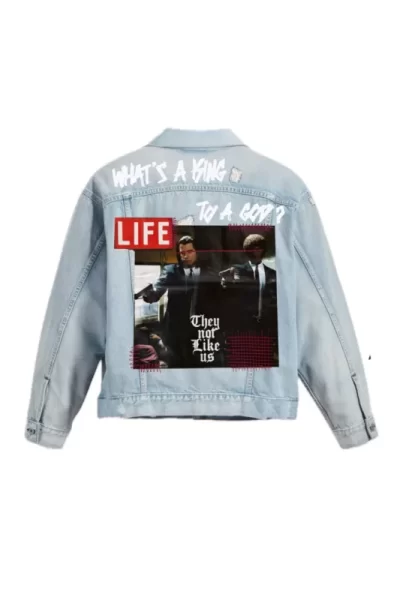 ‘WHAT’S KING TO A GOD / WE ARE NOT THEM’ VALKYRE HAND PAINTED JACKET