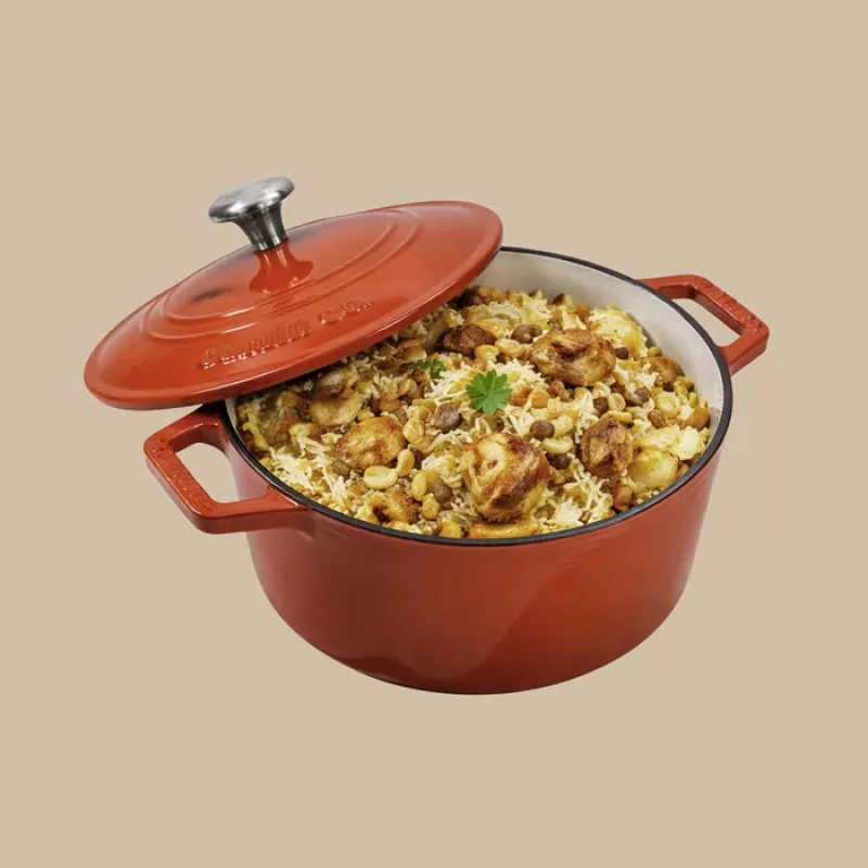 Cumin Co. - No. 9 Enamel Cast Iron Dutch Oven (4L)