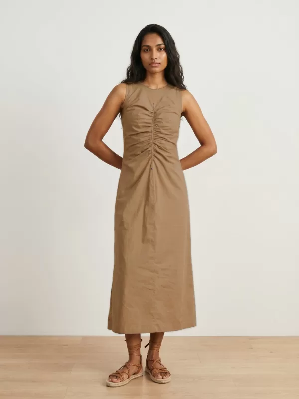 Doodlage - Sarah Sand Beige Dress