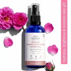 Juicy Chemistry - Organic Damask Rose Water (Hydrosol)