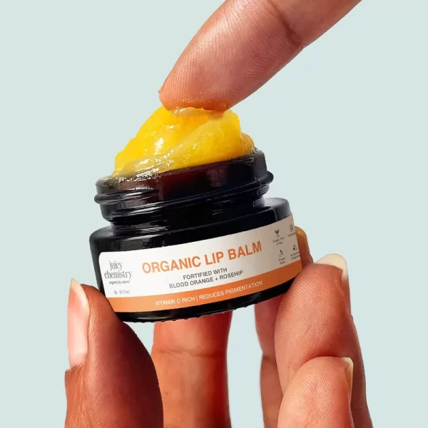 Organic Lip Balm Fortified with Blood Orange + Rosehip