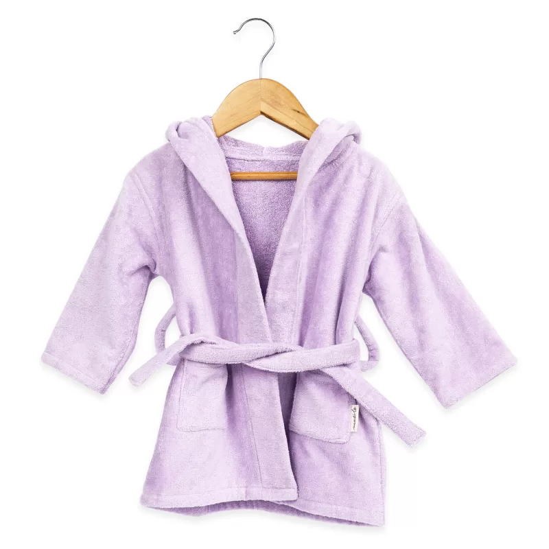 Masilo - Hooded Baby Robe – Lilac
