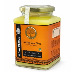 Royal Bee Brothers - A2 Gir Cow Ghee | Churned through Bilona Method | Prepared from Curd