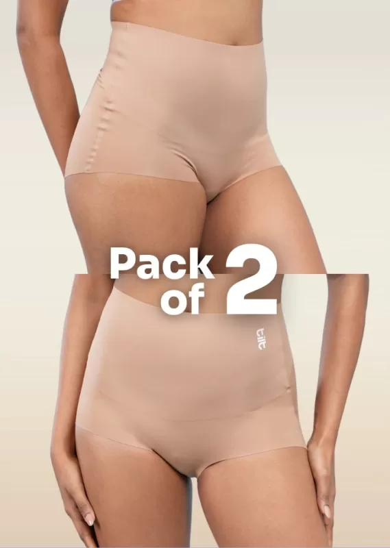 Tilt - 2 Pack – Beige Contour All Day Shaper