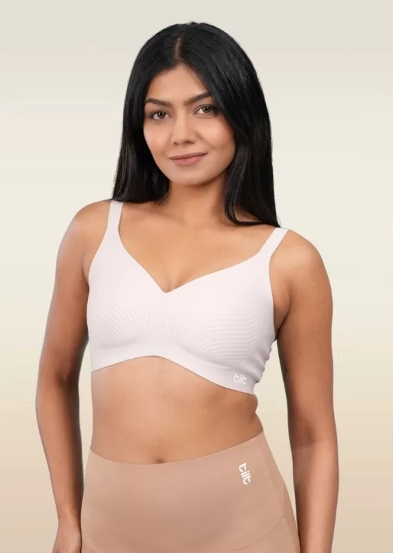 Tilt - Blush Wave Bra